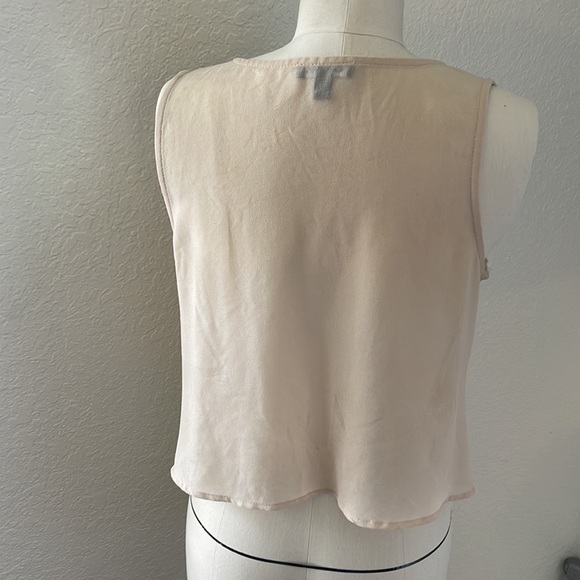 See-through sequin top from express! Size small - Picture 2 of 2